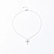 Silver Color Cross  necklace chain - Personalized and versatile